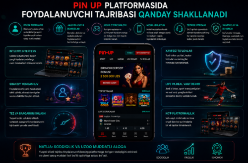 Pin Up platformasida foydalanuvchi tajribasi qanday shakllanadi